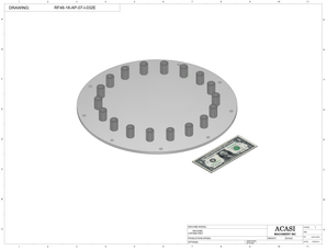 Rotary Filler RF48-18 Part RF48-18-AP-07-I-032E By Acasi Machinery