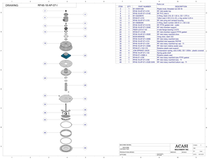 Rotary Pressure Overflow Filler RF48-18| Manifold Inlet Product By Acasi Machinery