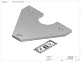 T Cork Push Capper, model - PC1-8000, Part ROP1-VIB-11-002-ZK-PB, by Acasi Machinery Inc.