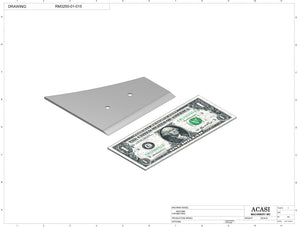 Rotary Mid Overflow Backup Table Model RM 3200 Part RM3200-01-015, by Acasi Machinery Inc.