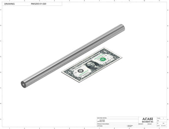 Rotary Mid Overflow Backup Table Model RM 3200 Part RM3200-01-020, by Acasi Machinery Inc.