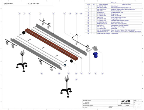 Bottle Secondary Orientator Model SO-B-SR | Conveyor