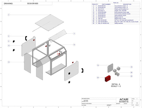 Bottle Secondary Orientator Model SO-B-SR | Entry Protection