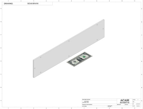 Bottle Secondary Orientator Model SO-B-SR Part SO-B-SR-816