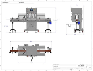 Bottle Secondary Orientator Model SO-B-SR Drawings