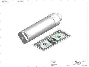 Semi-automatic pump filler machine, model PU1000, Component SR-314-D, by Acasi Machinery Inc.