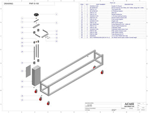 Semi-Automatic Electronic Net Weight Filling Machine - Model PWF-1S Parts