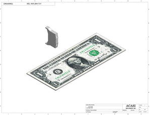 Semi-automatic pump filler machine, model PU1000, Component AEL-WA-264-731, by Acasi Machinery Inc.
