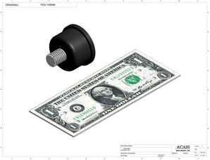 Semi-automatic pump filler machine, model PU1000, Component FES-159596, by Acasi Machinery Inc.