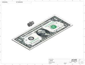 Semi-automatic pump filler machine, model PU1000, Component M1-09540832, by Acasi Machinery Inc.