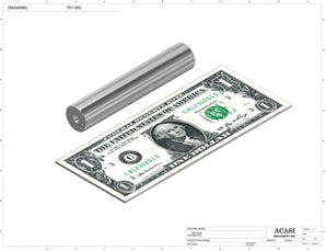 Semi automatic 1 gear pump filler machine, individual filling volume and speed adjusment, high viscocity liquid products, model TruPump 1S, Part 751-002, by Acasi Machinery Inc.