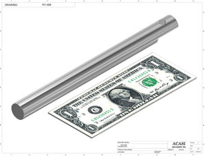 Semi automatic 1 gear pump filler machine, individual filling volume and speed adjusment, high viscocity liquid products, model TruPump 1S, Part 751-006, by Acasi Machinery Inc.