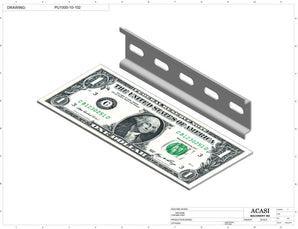 Semi automatic 1 gear pump filler machine, individual filling volume and speed adjusment, high viscocity liquid products, model TruPump 1S, Part PU1000-10-102, by Acasi Machinery Inc.