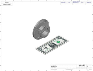 Semi automatic 1 gear pump filler machine, individual filling volume and speed adjusment, high viscocity liquid products, model TruPump 1S, Part PUM1200-01-002, by Acasi Machinery Inc.
