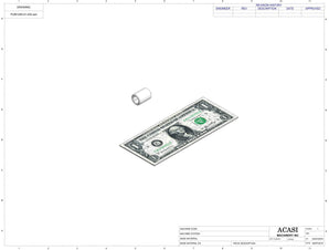 Semi automatic 1 gear pump filler machine, individual filling volume and speed adjusment, high viscocity liquid products, model TruPump 1S, Part PUM1200-01-022, by Acasi Machinery Inc.
