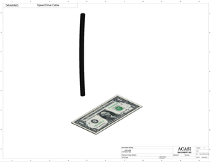 Component Speed Drive Cable