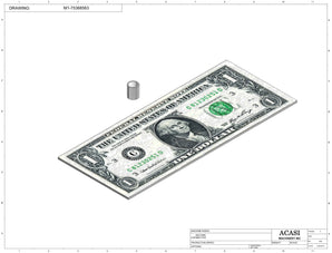 Stainless steel cap chute to feed various sizes of caps, model 13000, Component M1-75368563, by Acasi Machinery Inc.