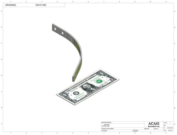 Stainless steel cap delivery to feed a wide range of caps, model CD-01, Part CD-01-022, by Acasi Machinery Inc.