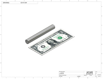 Stainless steel cap delivery to feed a wide range of caps, model CD-01, Part CD-01-034, by Acasi Machinery Inc.