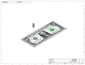 Stainless steel cap delivery to feed a wide range of caps, model CD-01, Part CD-01-047, by Acasi Machinery Inc.