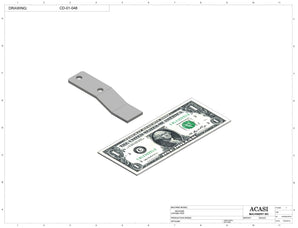 Stainless steel cap delivery to feed a wide range of caps, model CD-01, Part CD-01-048, by Acasi Machinery Inc.
