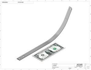 Stainless steel cap delivery to feed a wide range of caps, model CD-03, Part CD-03-022, by Acasi Machinery Inc.