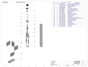 Front and Back Labeler Model Tru-Labeler-FB | Inverted Conveyor Support System By Acasi Machinery
