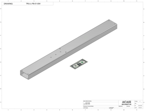 Front and Back Labeler Part  TRU-L-FB-01-004 By Acasi Machinery