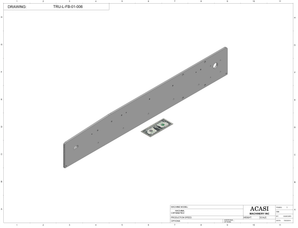 Front and Back Labeler Part  TRU-L-FB-01-006 By Acasi Machinery