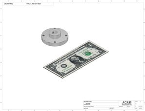 Front and Back Labeler Part  TRU-L-FB-01-008 By Acasi Machinery