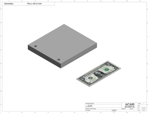Front and Back Labeler Part  TRU-L-FB-01-034 By Acasi Machinery