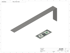 Front and Back Labeler Part  TRU-L-FB-01-040 By Acasi Machinery