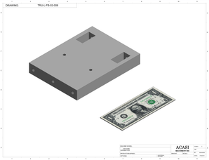 Front and Back Labeler Part  TRU-L-FB-02-006 By Acasi Machinery