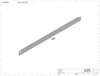 Front and Back Labeler Part  TRU-L-FB-07-002 By Acasi Machinery