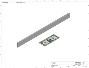 Front and Back Labeler Part  TRU-L-FB-07-012-1 By Acasi Machinery
