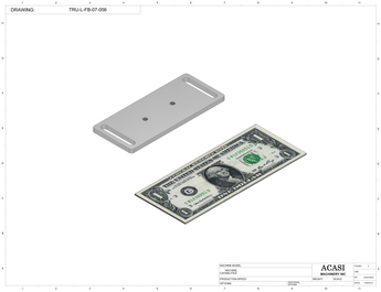 Front and Back Labeler Part  TRU-L-FB-07-056 By Acasi Machinery