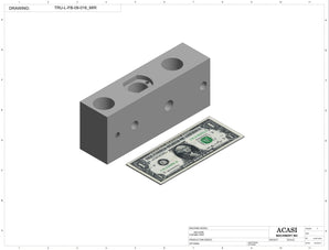 Front and Back Labeler Part  TRU-L-FB-09-016_MIR