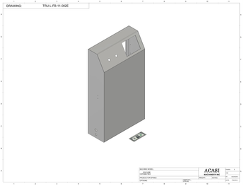 Front and Back Labeler Part  TRU-L-FB-11-002E By Acasi Machinery