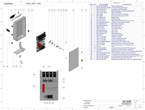 Front and Back Labeler Model Tru-Labeler-FB |  Electric Panel Touch By Acasi Machinery 