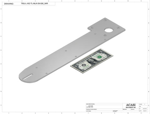 Wrap Around Labeler Part  TRU-L-W2-TL-MLK-09-006_MIR