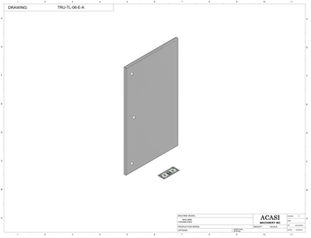 Front and Back Labeler Part  TRU-TL-06-E-A By Acasi Machinery