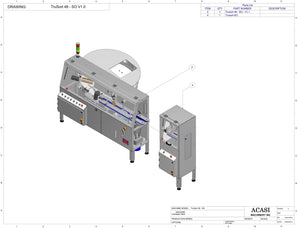 Bottle Unscrambler Model TruSort-SO Parts