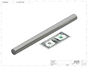 Variable speed floor level cap elevator, model CF1100, Part CF1100-01-040, by Acasi Machinery Inc.