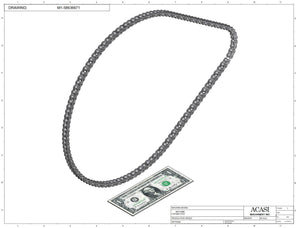 Vertical wheel cap feeder, model CF 7000, Component M1-35403948, by Acasi Machinery Inc.
