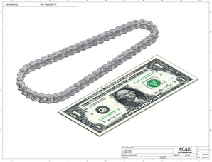 Vertical wheel cap feeder, model CF 7000, Component M1-58636671, by Acasi Machinery Inc.