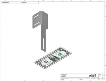 Vertical wheel cap feeder, model CF 7000, Part 450-006, by Acasi Machinery Inc.