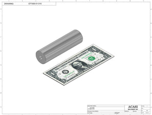 Vertical wheel cap feeder, model CF 7000, Part CF7000-01-010, by Acasi Machinery Inc.