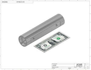 Vertical wheel cap feeder, model CF 7000, Part CF7000-01-016, by Acasi Machinery Inc.