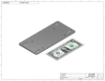 Vertical wheel cap feeder, model CF 7000, Part CF7000-01-023, by Acasi Machinery Inc.