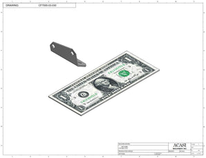 Vertical wheel cap feeder, model CF 7000, Part CF7000-03-030, by Acasi Machinery Inc.